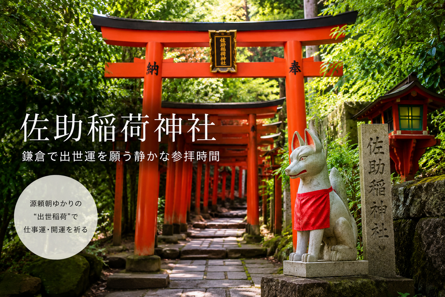 鎌倉・佐助稲荷神社
